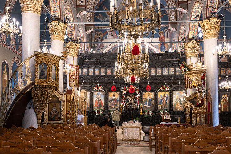 Митрополитски храм "Света Марина" - отвътре, Пловдив.